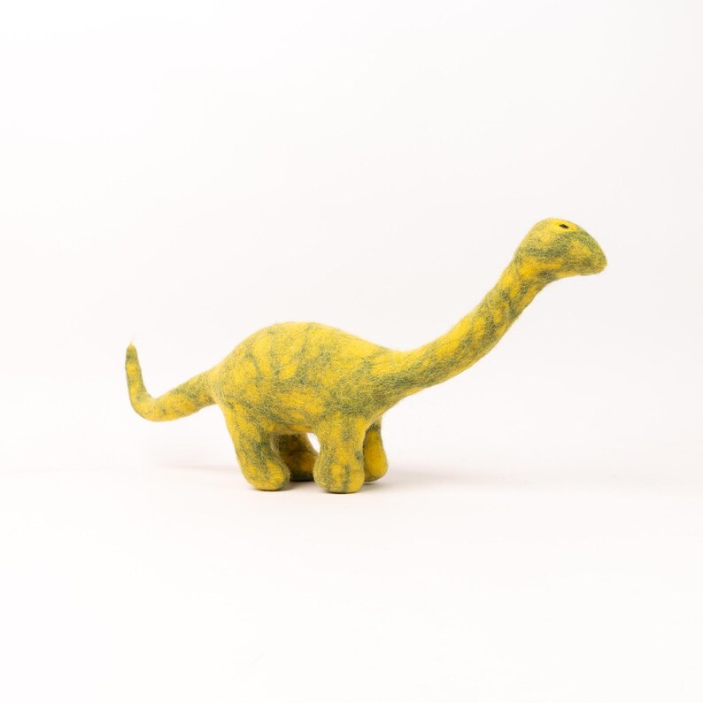 Handmade Wool Felted Dinosaurs | Stuffed Felt Dinosaur | Sensory Play Toys | Chew Toys for Dogs | Free Shipping