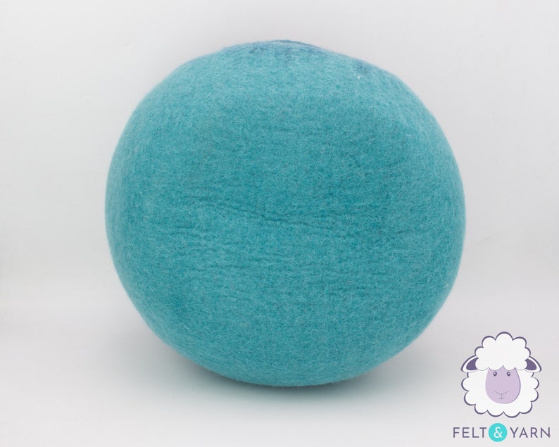 50cm Wool Felt Layer Cat Bed Cave, Handmade Wool Cat Cocoon House