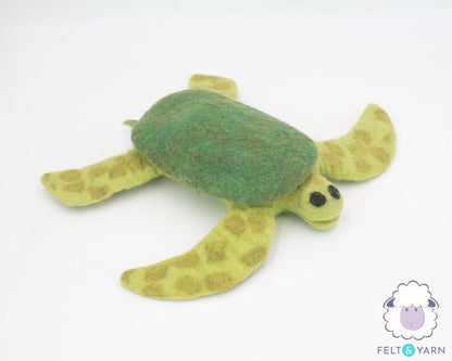 Wool Felted Tortoise Dog Toy | Aquatic Animals Fetch Play Toys | Chew Toy for Adult Dogs | Handmade Turtle Gift for Dogs