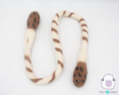 Wool Felt Turkey Leg Dog Rope Toy | Eco Dog Chew Toy | Dog Enrichment Toy | Durable Tug of War Playable Toys for Dogs