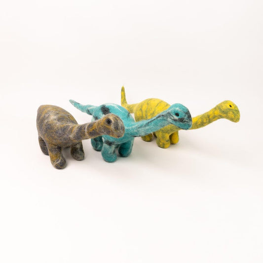 Handmade Wool Felted Dinosaurs | Stuffed Felt Dinosaur | Sensory Play Toys | Chew Toys for Dogs | Free Shipping